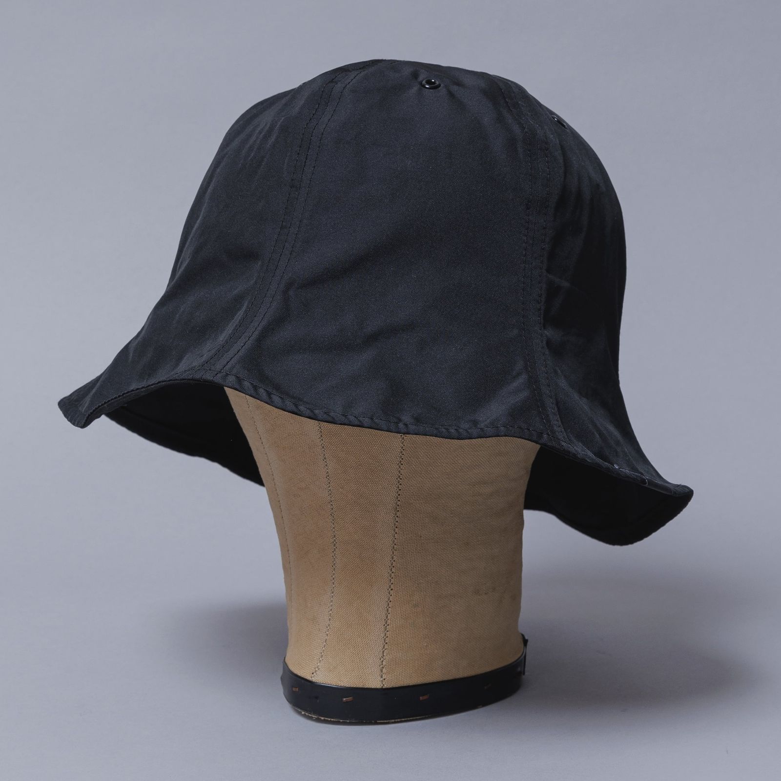 Limonta Twill Tulip Hat "EGGMAN" (BLACK)｜チューリップハット｜Y01004