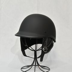 【M/Lサイズ｜即日発送】 | BURST VG HELMET (MATTE BLACK) | バースト ヴィンテージジョッキー ヘルメット