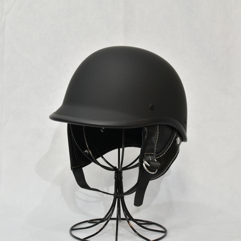 【M/Lサイズ｜即日発送】 | BURST VG HELMET (MATTE BLACK) | バースト ヴィンテージジョッキー ヘルメット