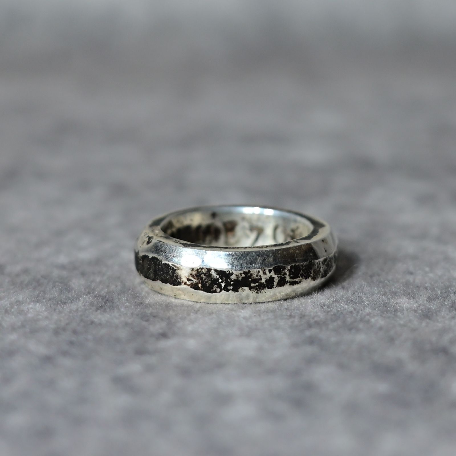 ROUND RING NARROW (15号)｜ SILVERS 純銀