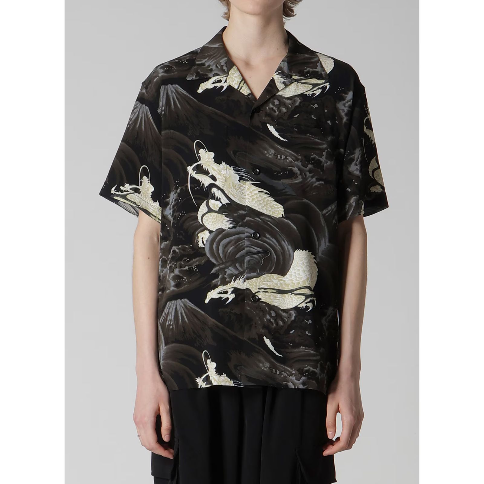 SUN SURF ALOHA SHIRT （BLACK） /  サンサーフ アロハシャツ （ブラック） / YX-B56-216-1