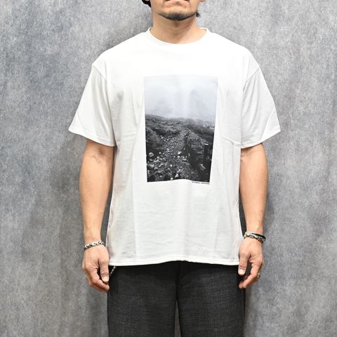 × YUKI TANAKA Photo Print T-SH （WHT）フォトプリント Tシャツ （ホワイト）｜YT-MND-08