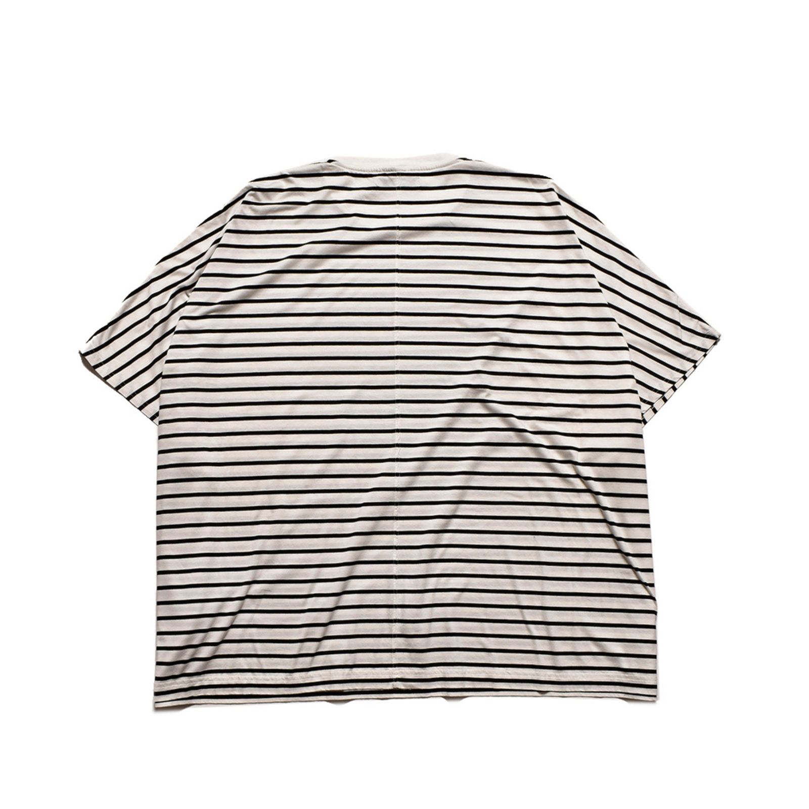 Square Big Border T-SH （WPT） ビッグボーダーTシャツ (ホワイト)