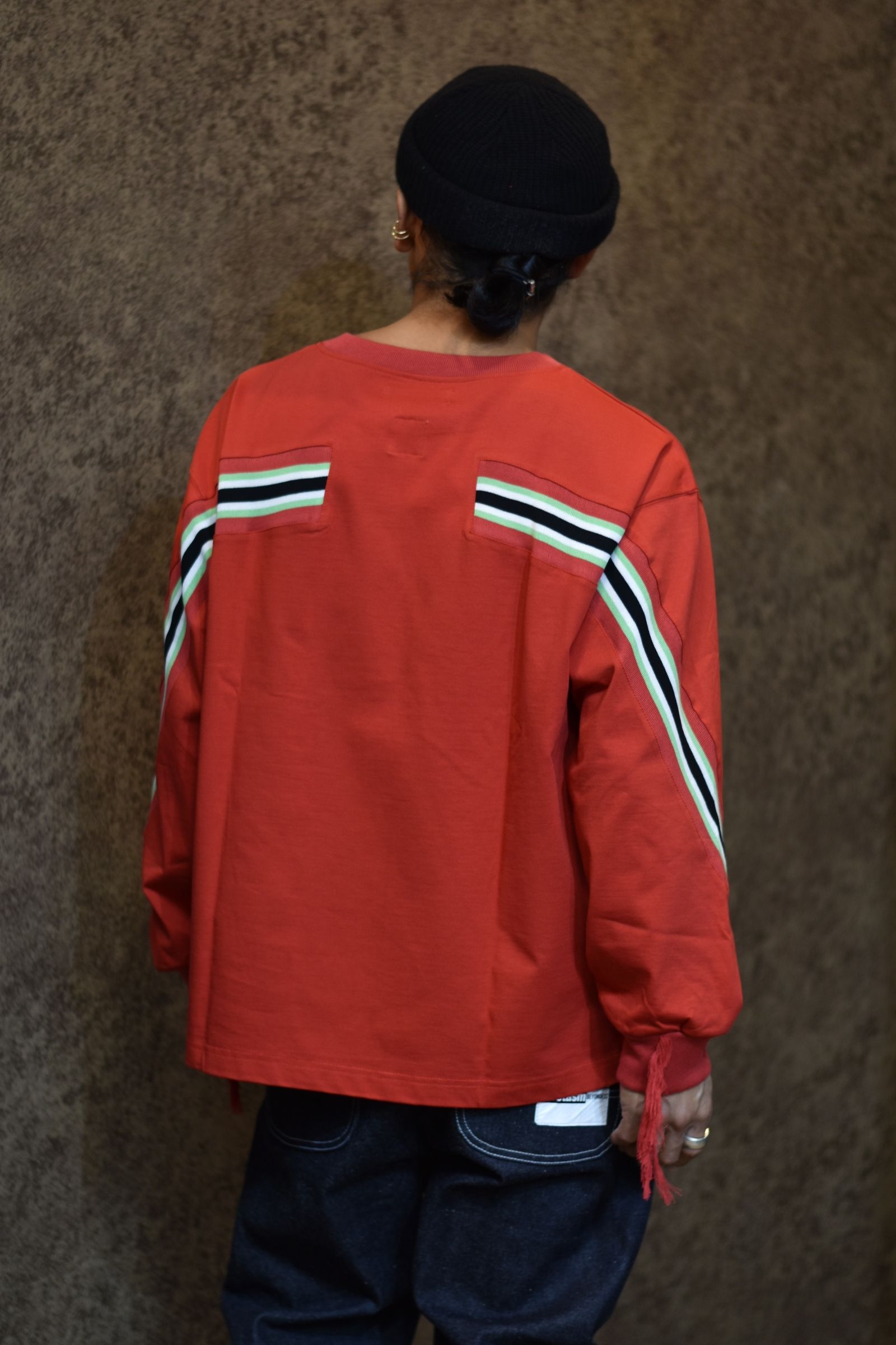 サッカーリブ ロングカットソー