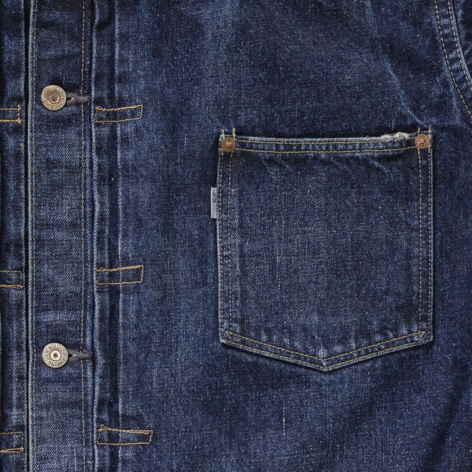 New Manual - #029 WWⅡLV T-BACK JACKET (INDIGO) / ⼤戦 New Manual - #029 WWⅡLV T-BACK JACKET (INDIGO) / ⼤戦