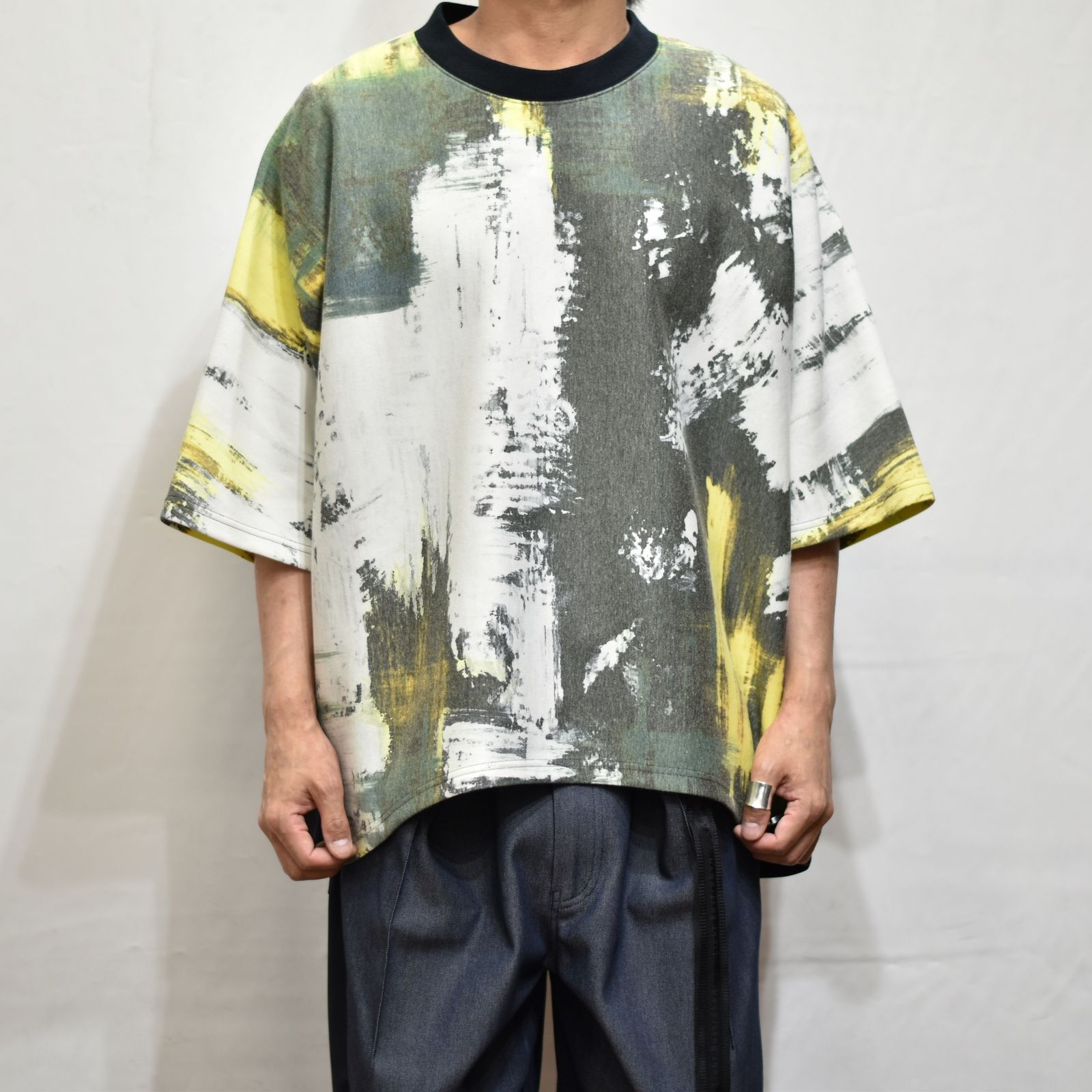 ドルマントップス / LB22SS-TE06-BD (YELLOW MARBLING)