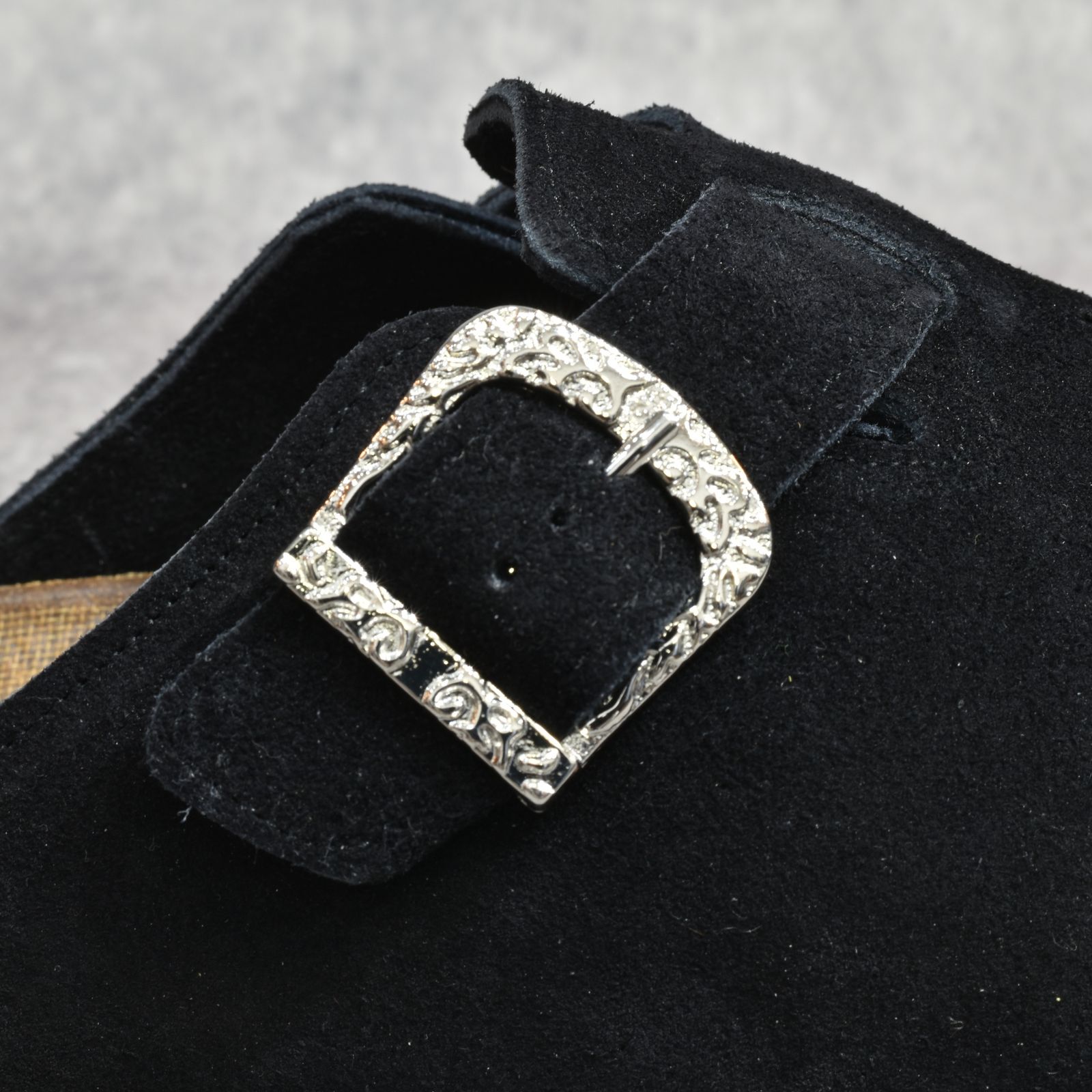 el conductorH - FLAME PATTERN SABO SANDALS (BK)｜フレームパターン