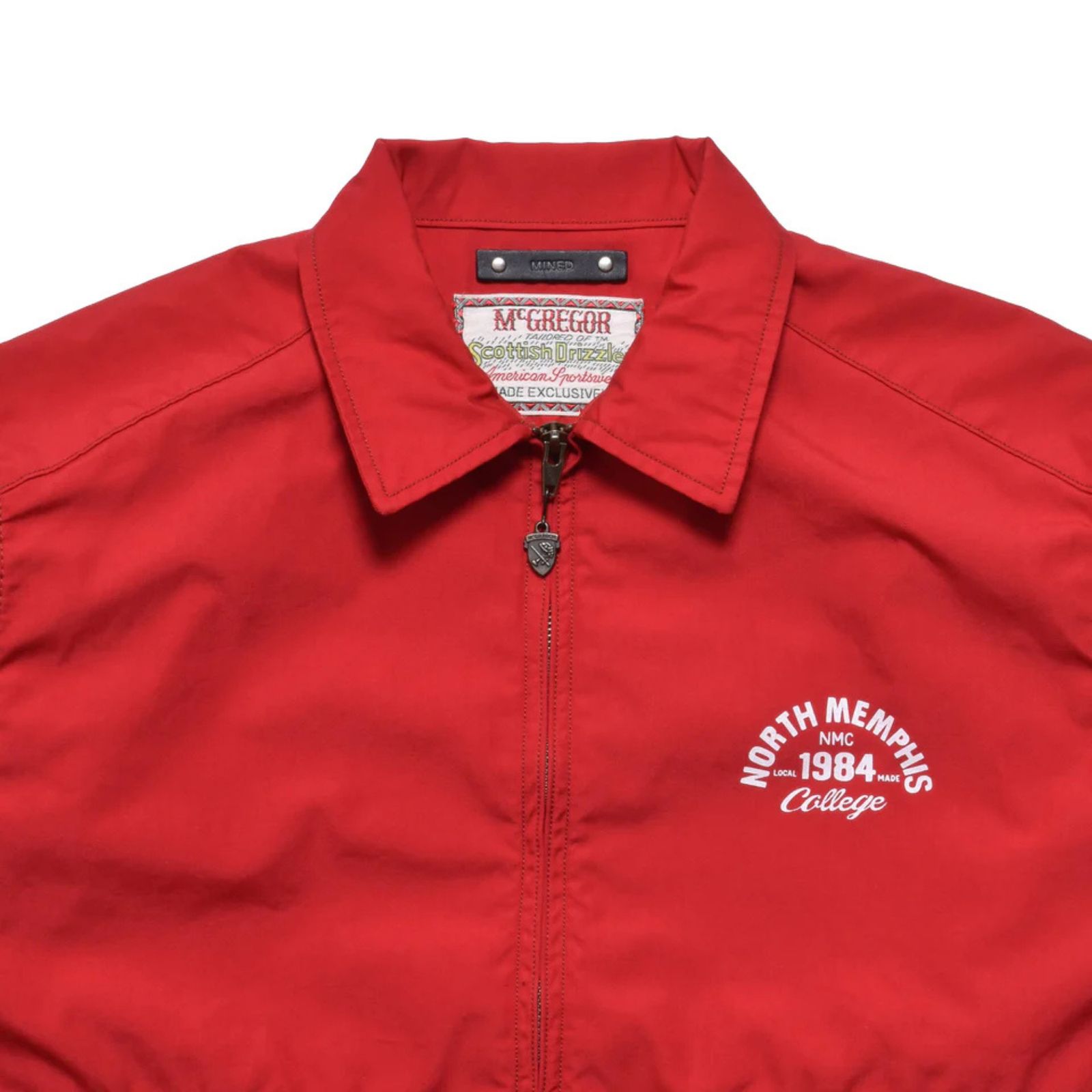 McGREGOR × MINEDENIM Drizzler JKT （RED）｜マクレガー × マインデニム ドリズラージャケット｜MND-MCG801