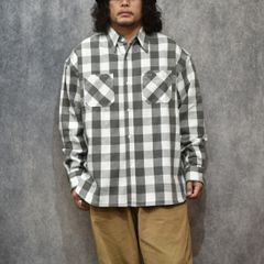 VINTAGE TYPE BLOCK CHECK SH (BLACK / WHITE)｜ブロックチェックシャツ｜CL-26SS006