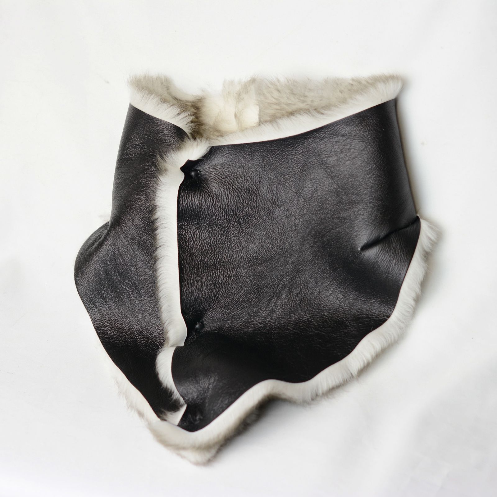 SHEEP SHEARLING NECK WAEMER"