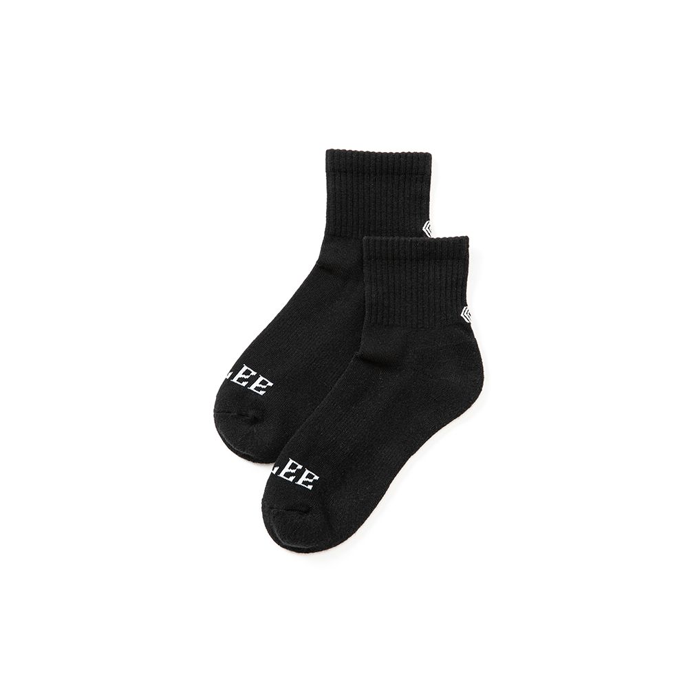 TM Logo pile socks (Black) / トレードマークロゴ パイルソックス 靴下