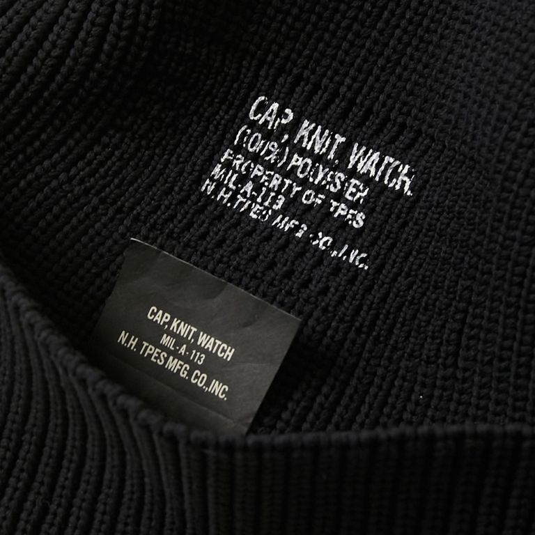 N.HOOLYWOOD - EXCHANGE WATCH CAP (BLACK) - ワッチ ニット