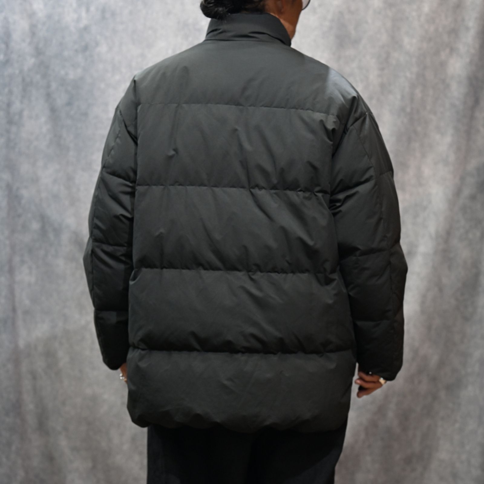 WEATHER CHINESE DOWN JACKET （BLACK）｜チャイナ ダウンジャケット （ブラック） PC-026-2441-10