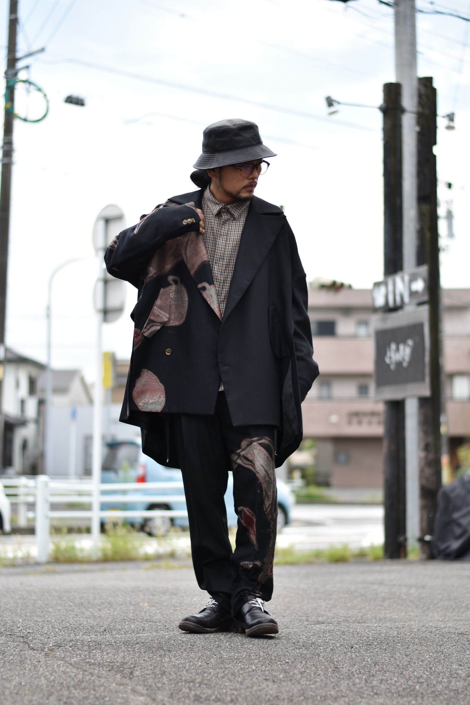 Licht Bestreben - ブレザーコート / LB21FW-JK01-JQ (BLACK×CANNA