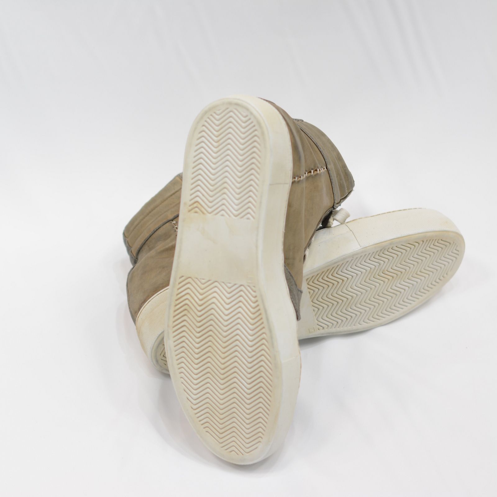 HORSE LEATHER HI CUT BB-1 LINED HI RUBBER SOLES PIECE DYED