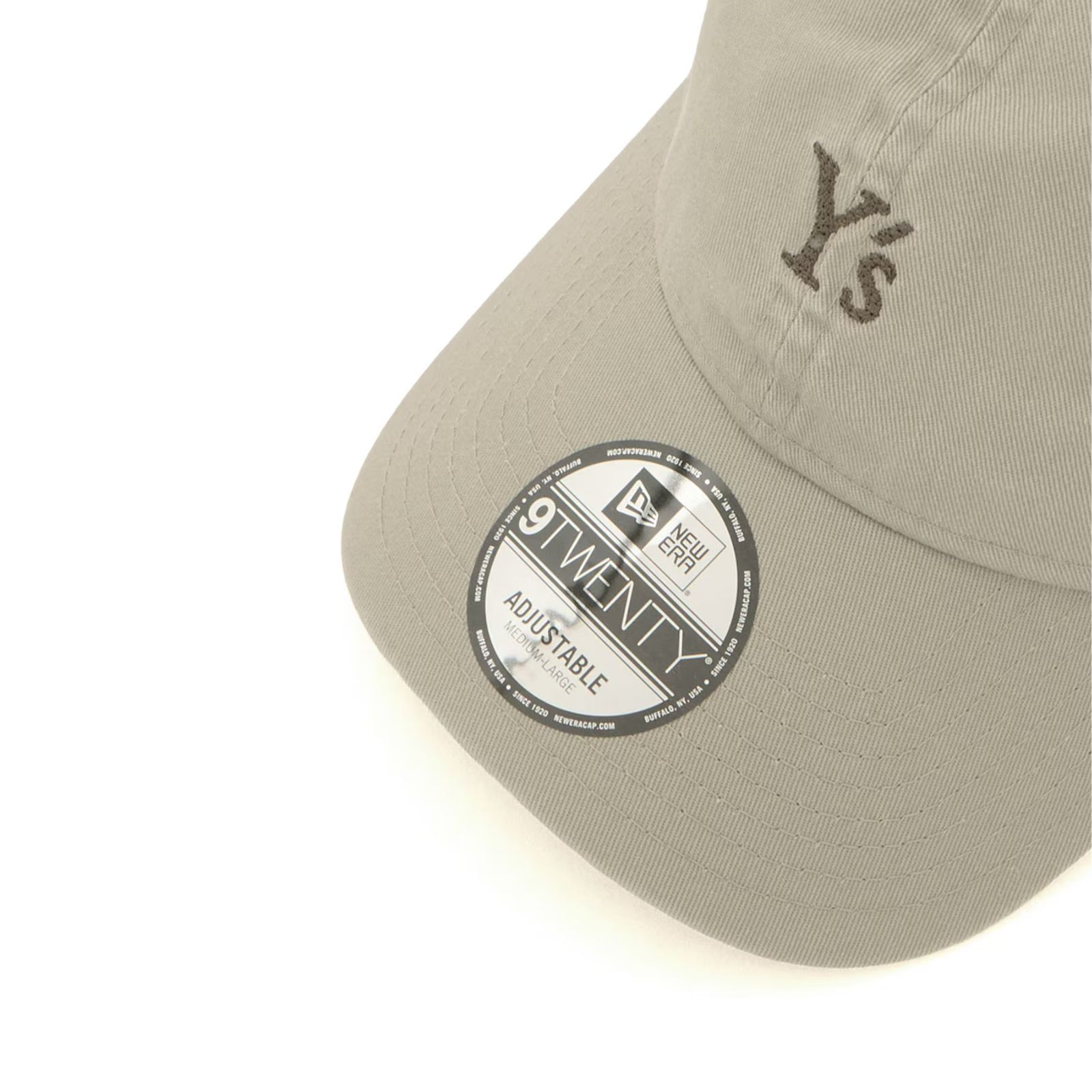 Y's × New Era 9TWENTY Y's LOGO CAP （Beige）｜ロゴキャップ｜YV-H20-095-1