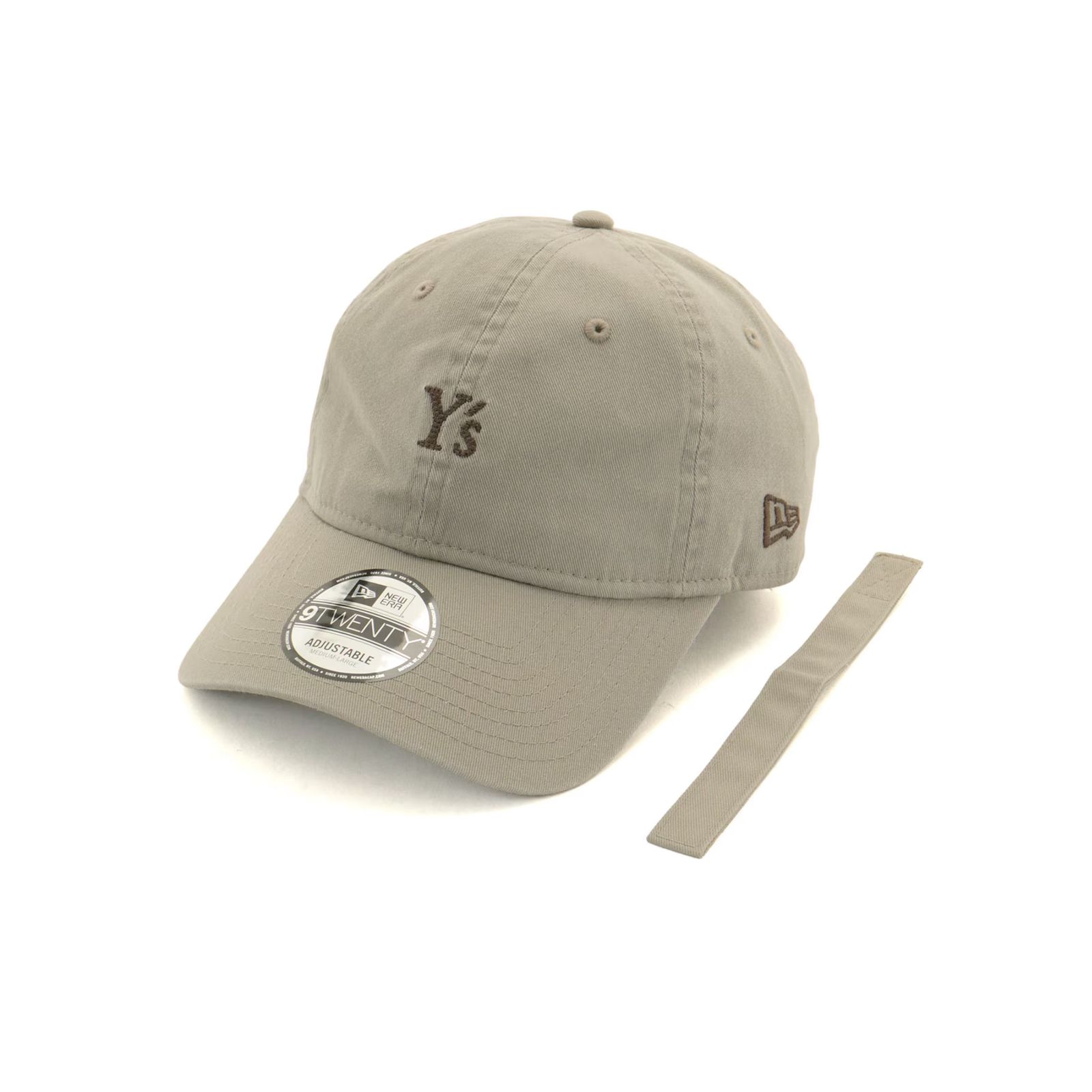 Y's × New Era 9TWENTY Y's LOGO CAP （Beige）｜ロゴキャップ｜YV-H20-095-1