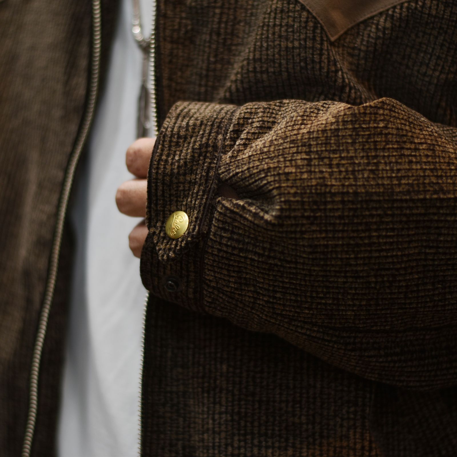 CORDUROY WESTERN JACKET (BROWN)｜コーデュロイ ウエスタン ジャケット｜CL-25AW039