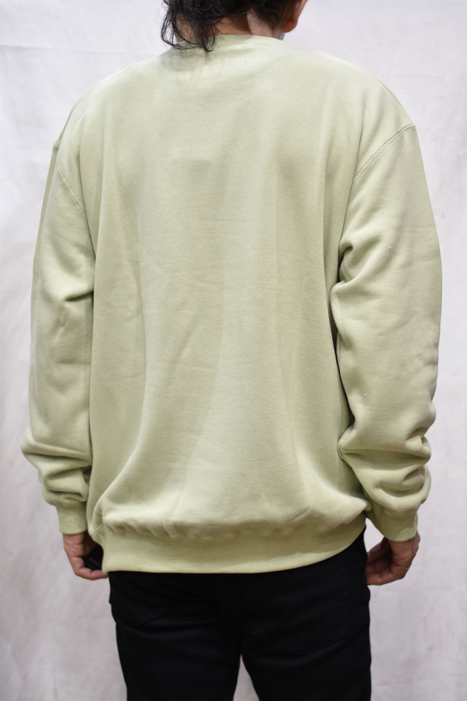 SHOOT ME DOWN CREWNECK SWEAT (YELLOW GREEN)