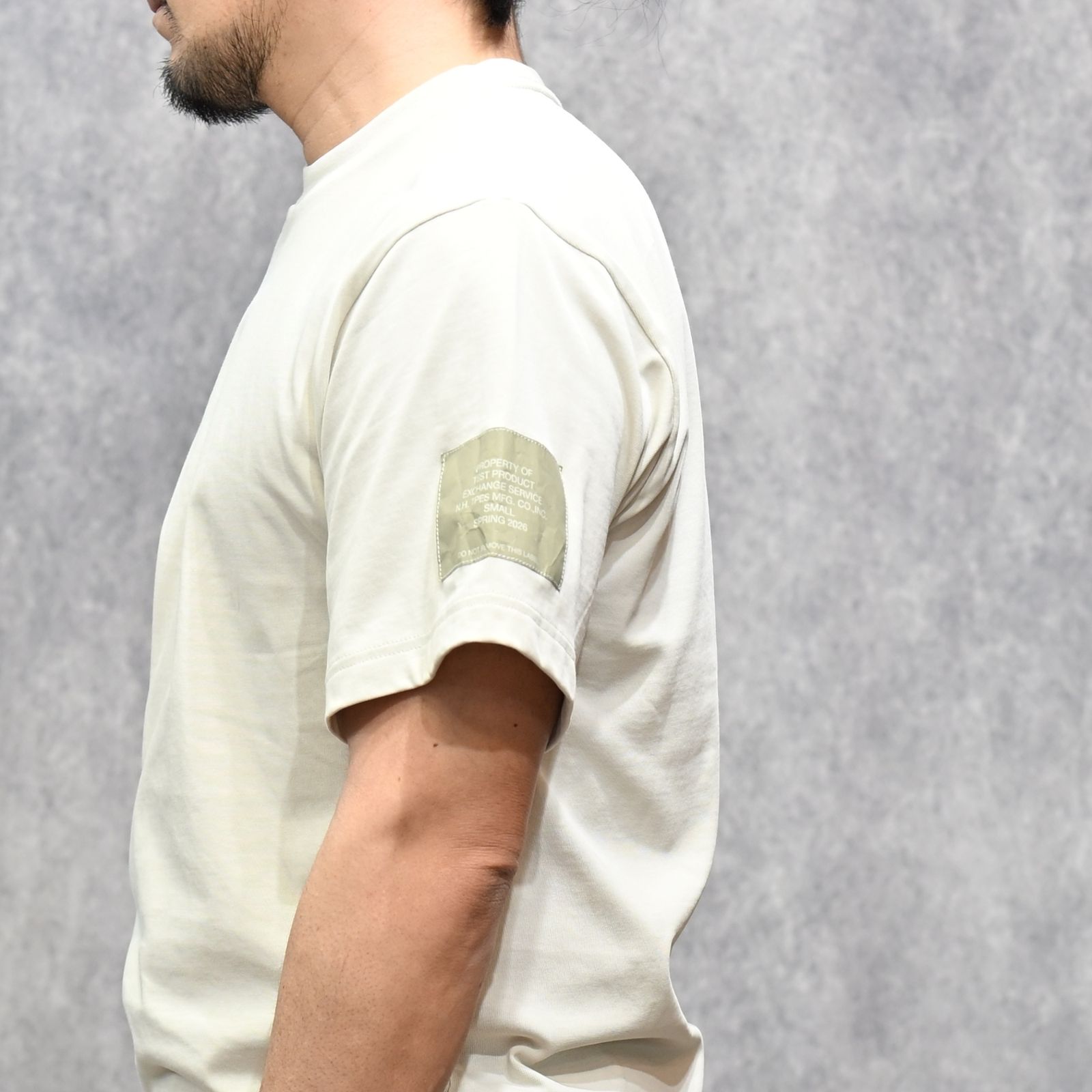 EXCHANGE T-SHIRT （BEIGE）｜カットソー Tシャツ｜9261-CS83