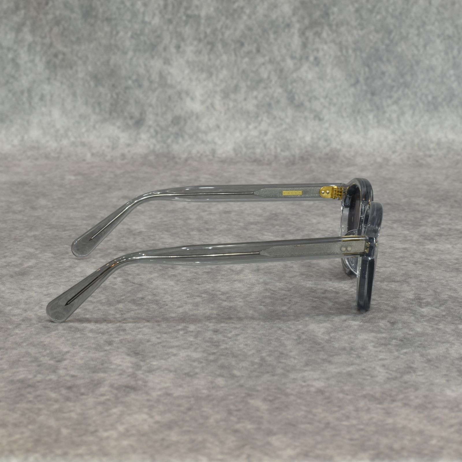 B/W TYPE GLASSES (CLEAR / BLACK)｜ボストン/ウェリントン サングラス｜CL-25AW002G