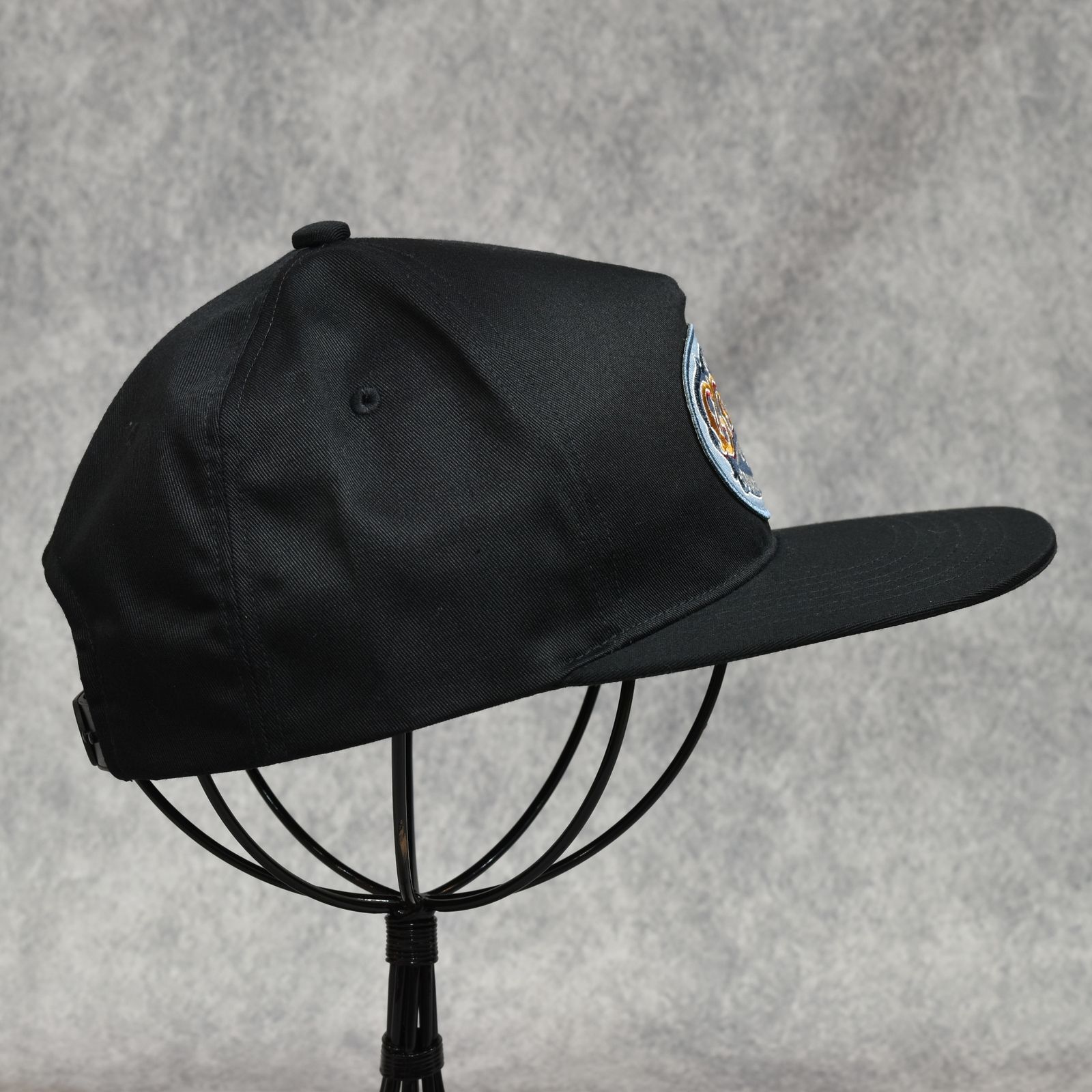 SIGNBOARD WAPPEN CAP ＜NATURALLY PAINT DESIGN＞ (BLACK)｜ワッペン キャップ｜CL-26AWNT003