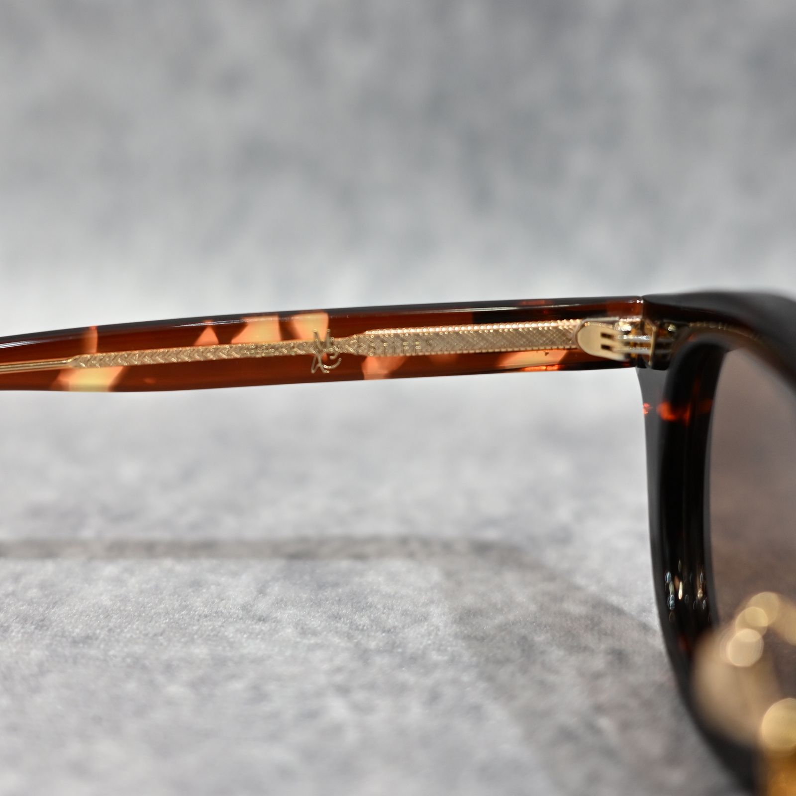 THE LINE × CASABLANCA サングラス タイプ 2 （BROWN×L.GRAY / ブラウン×ライトグレー） CAS-02