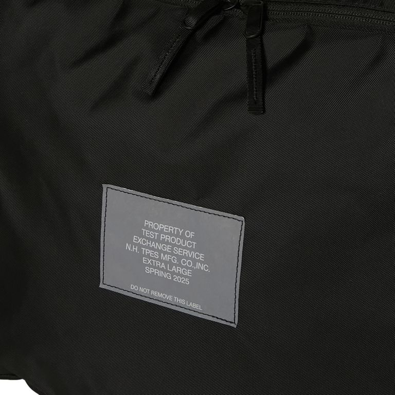 N.HOOLYWOOD - POUCH WITH STRAP （BLACK） / ファスナー ポーチ
