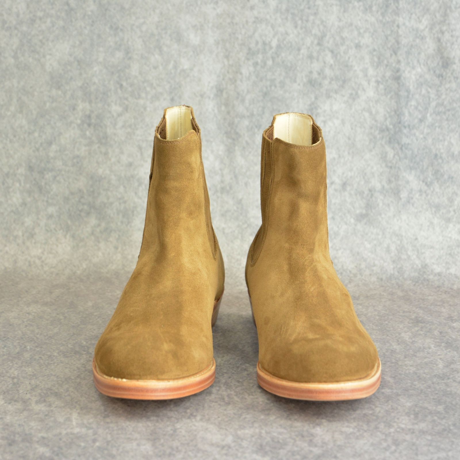 Suede Leather Western Side Gore Boots (BRN)  /  スエード ウエスタン ブーツ （ブラウン） MGK-007