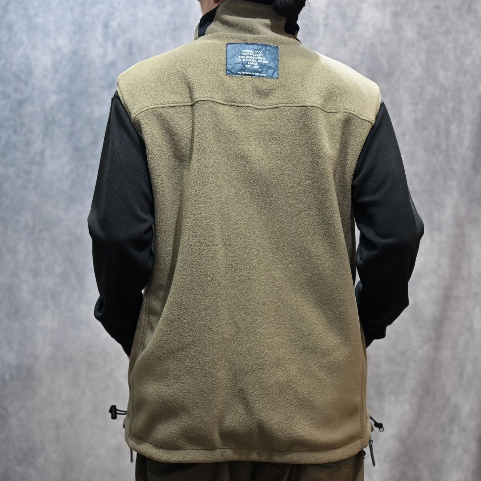 REVERSIBLE VEST （BEIGE）｜リバーシブル ベスト｜9252-VE01-003