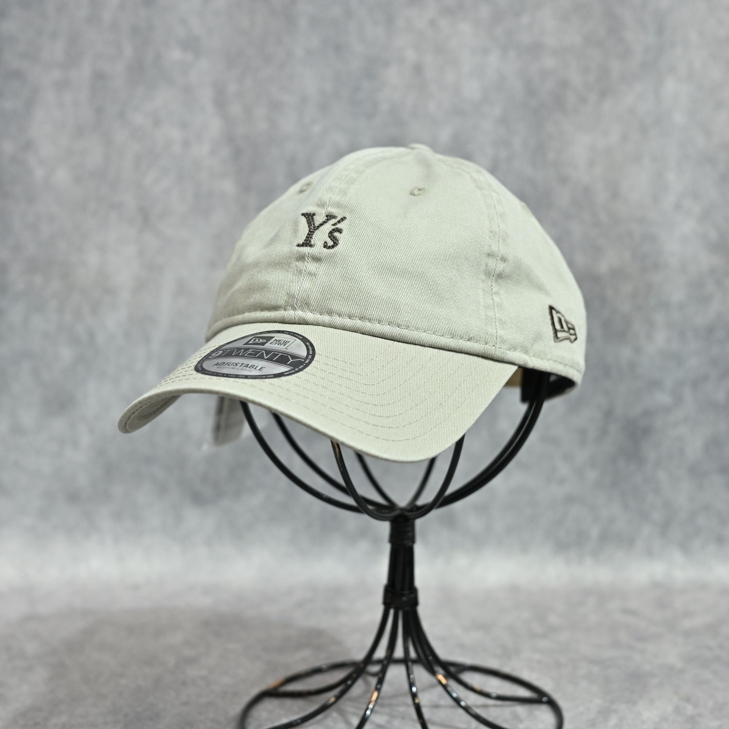 Y's × New Era 9TWENTY Y's LOGO CAP （Beige）｜ロゴキャップ｜YV-H20-095-1
