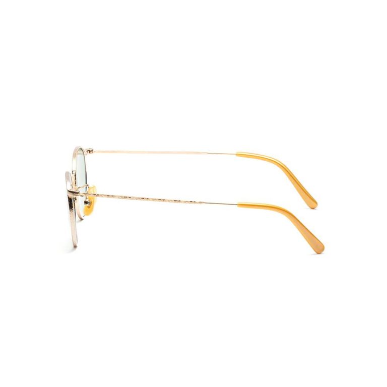 CALEE VINTAGE TYPE CIRCLE GLASSES 銀/茶 CALEE】VINTAGE TYPE CIRCLE METAL GLASSES【サングラス