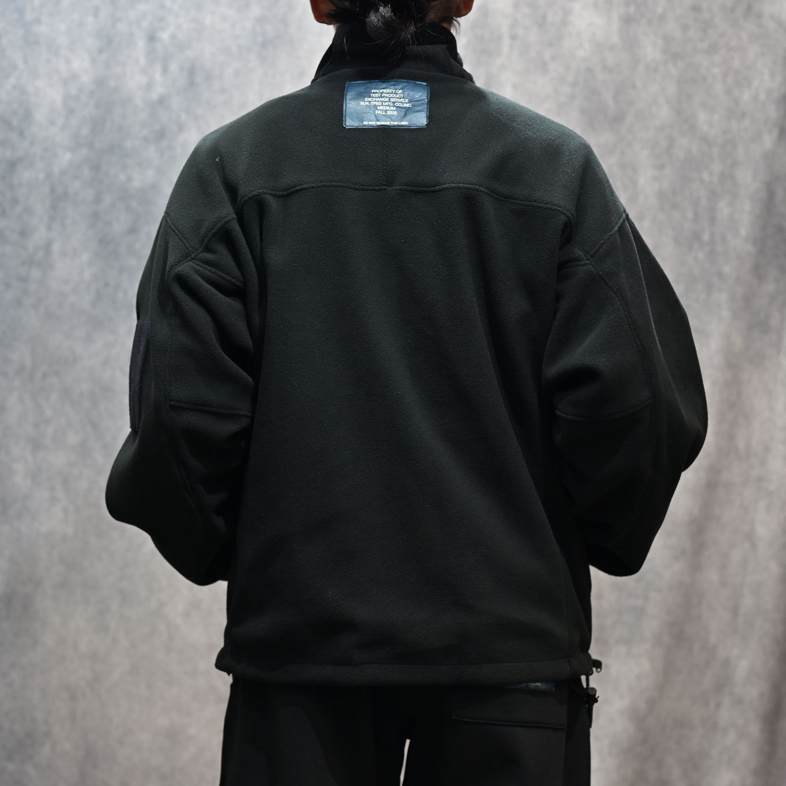 REVERSIBLE OVERSHIRT （BLACK）｜リバーシブル オーバーシャツ｜9252-BL01-003