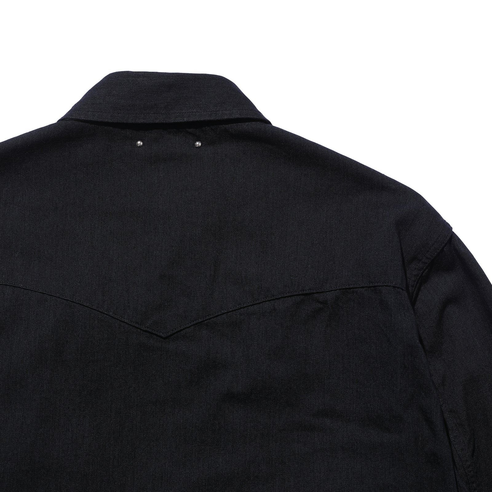 [STANDARD] 501 Western SH OWS （BLACK） / ウエスタン デニムシャツ （ブラック）