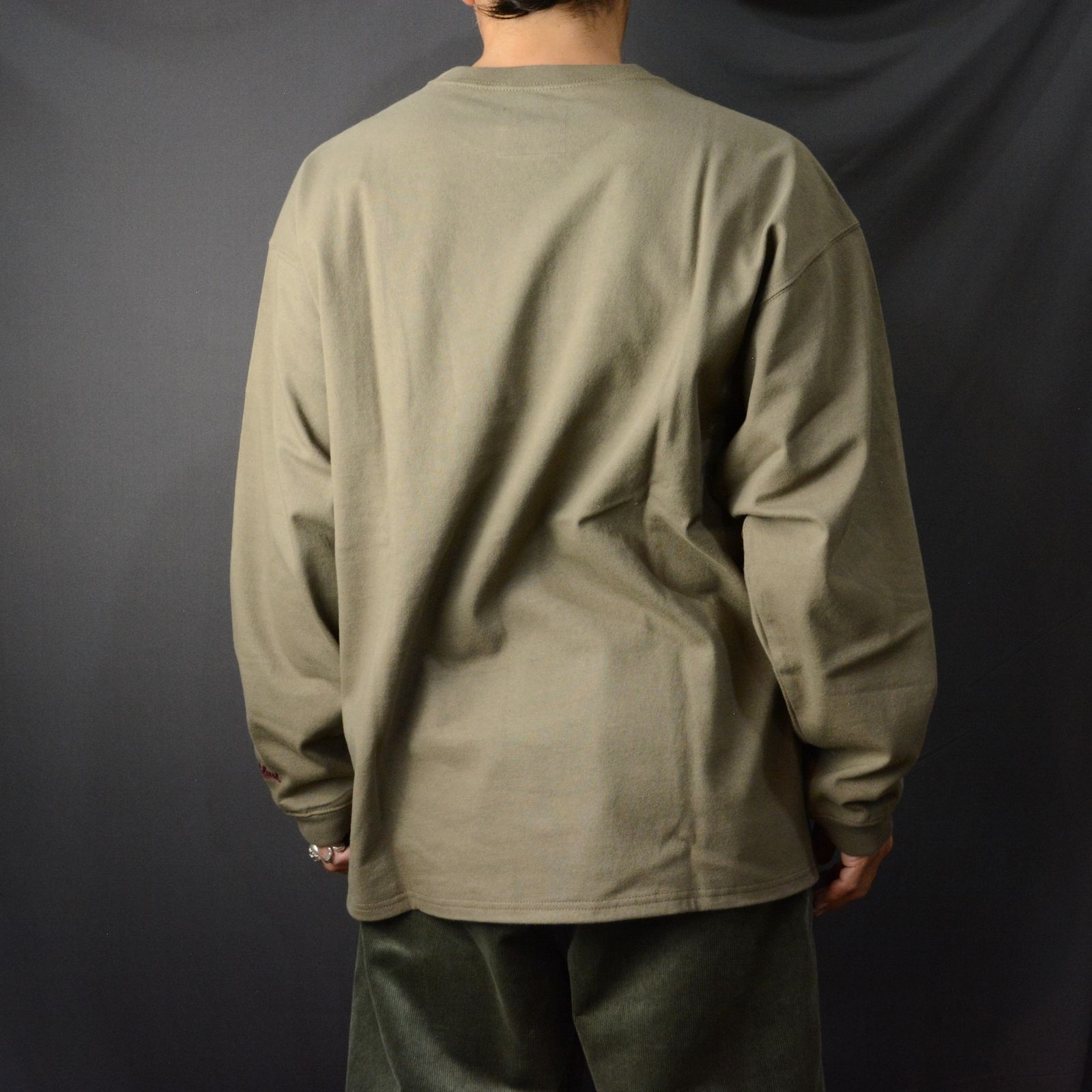 ロングスリーブ カットソー （KHAKI）