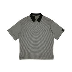 POLO SHIRT （BK BORDER / ブラックボーダー）｜ポロシャツ｜2261-CS57-019