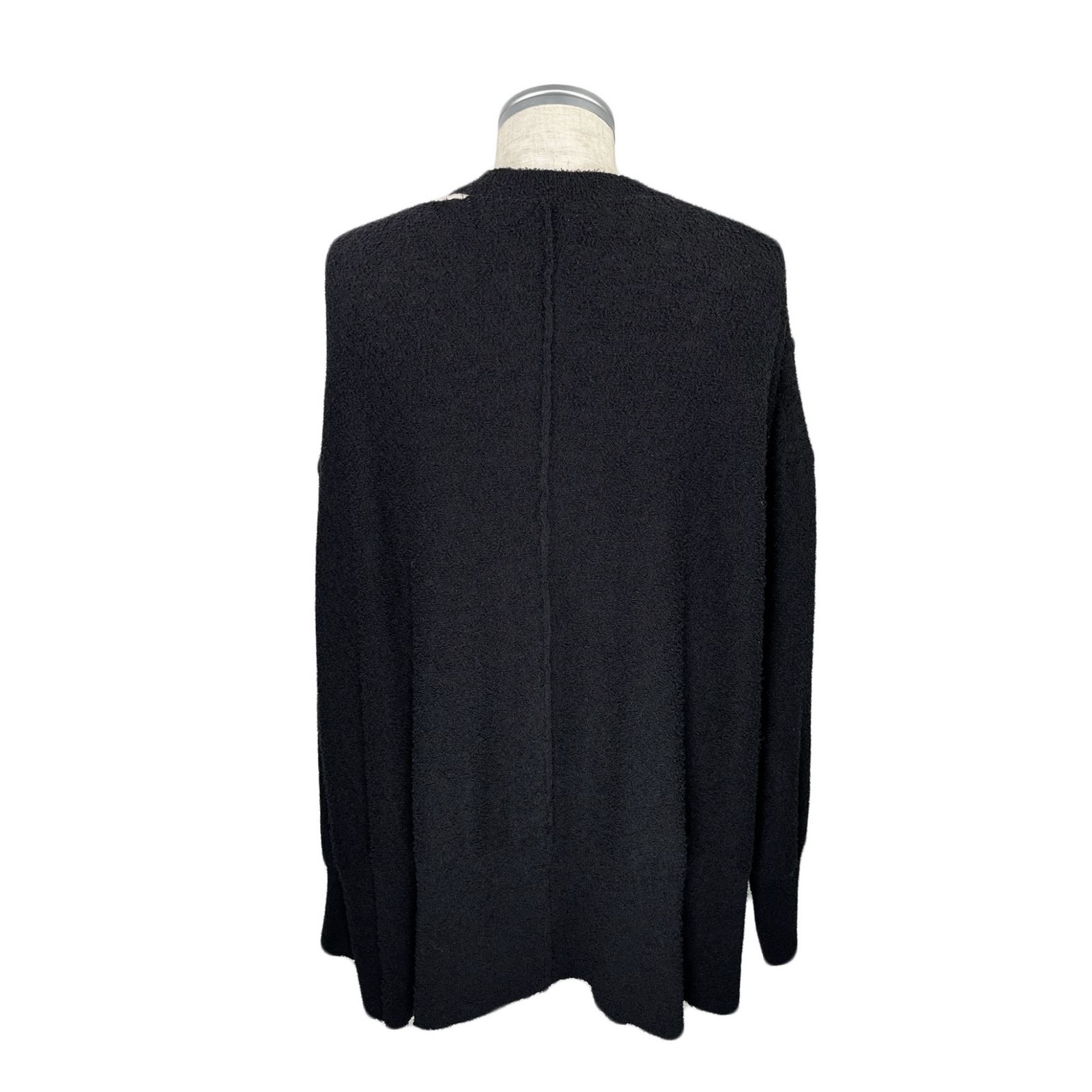 オーバーサイズ ニットプルオーバー / LB23SS-KN02-PL (BLACK)