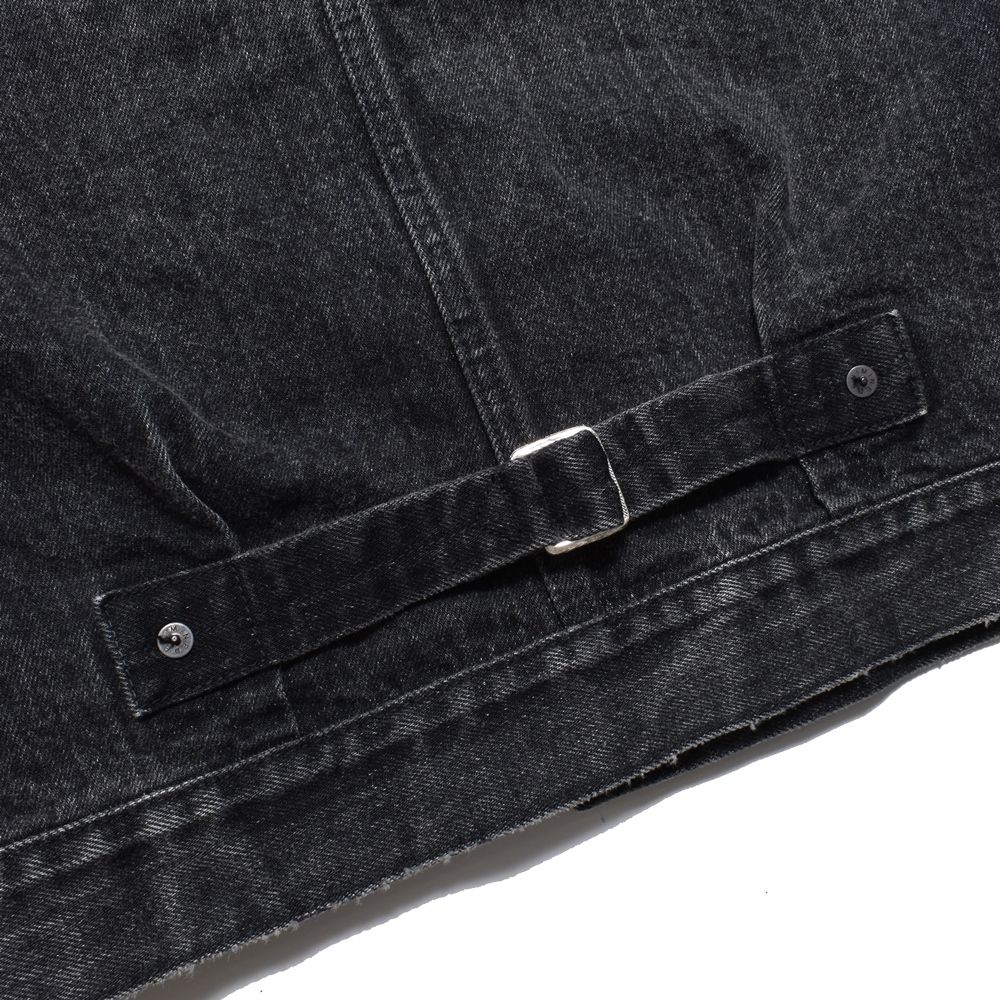 Denim Classic Trucker Jaket TYPE-1 （BKU / ブラック）｜デニムジャケット｜MDFBF09802