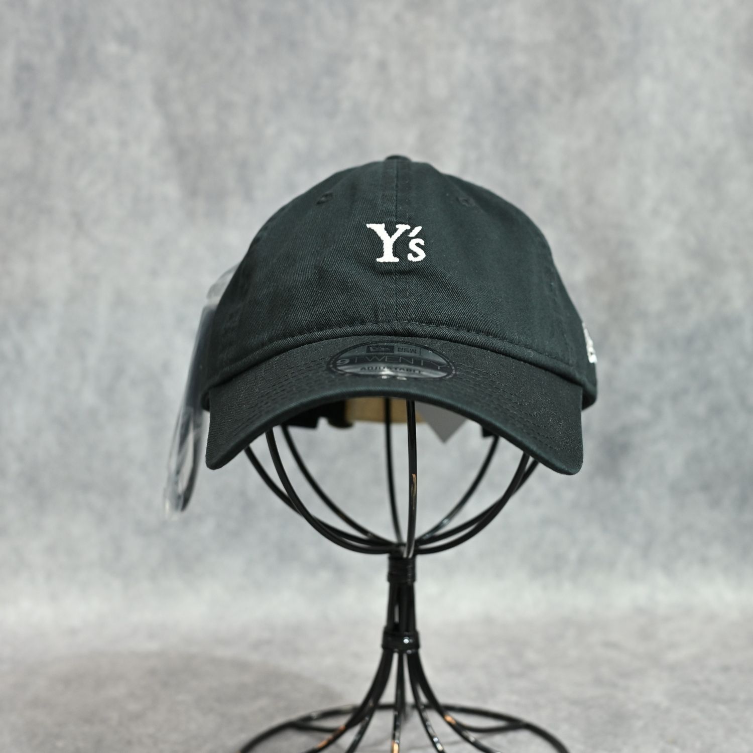 Y's × New Era 9TWENTY Y's LOGO CAP （Black）｜ロゴキャップ｜YV-H20-095-3