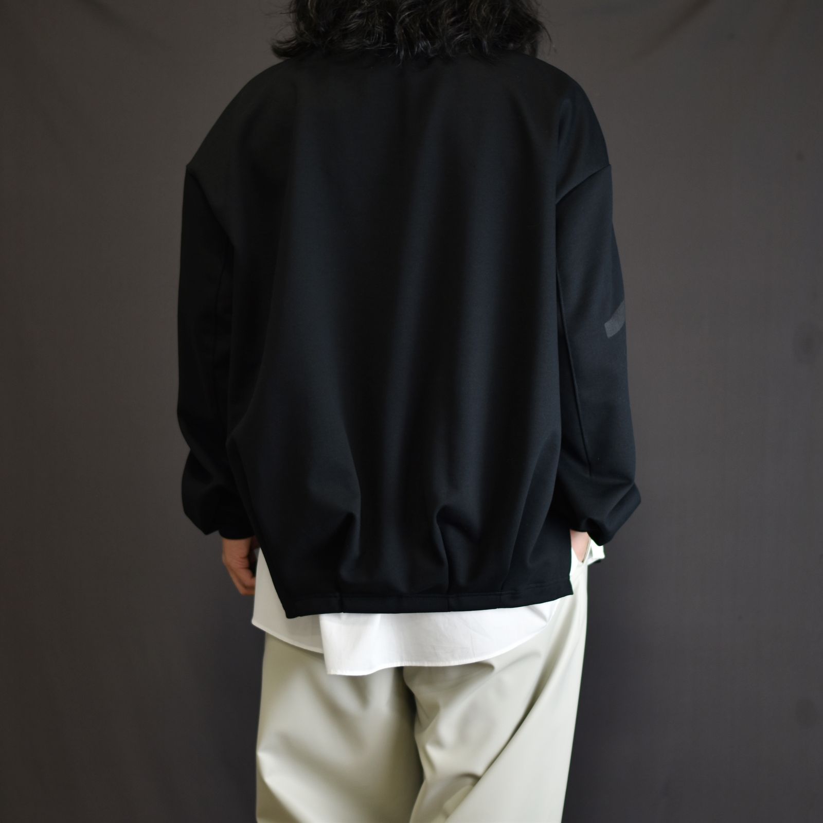 アンサンブルスウェットプルオーバー / LB23SS-PO04-FPR (BLACK)