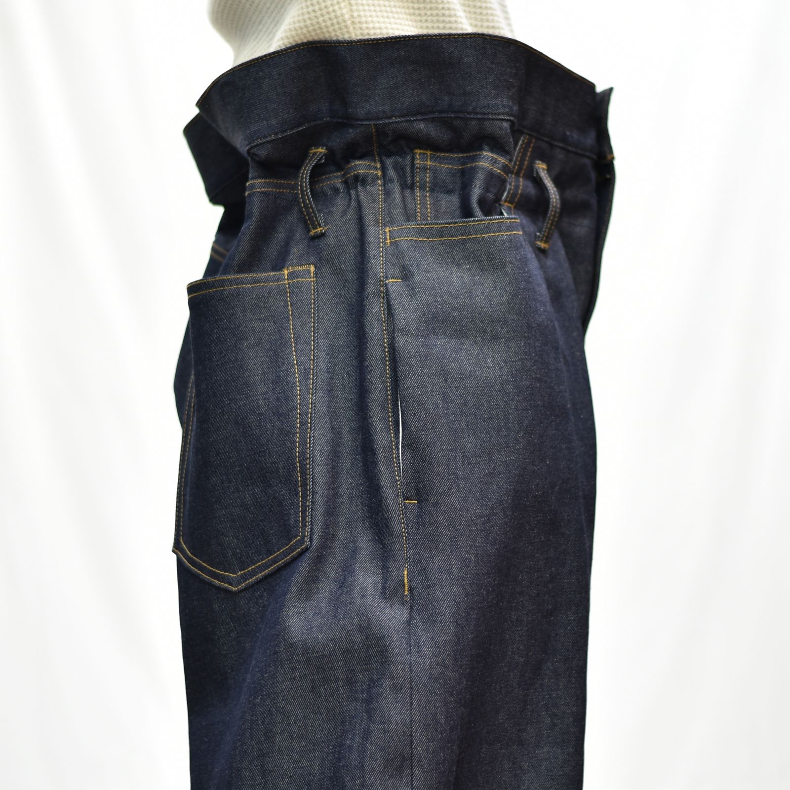 FACETASM - SUPER BIG DENIM PANTS (INDIGO) | chord online store