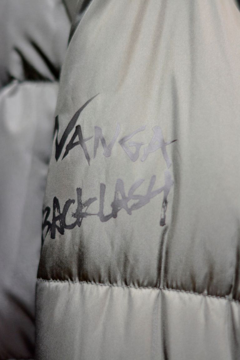 ISAMUKATAYAMA BACKLASH ×× NANGA カンガルーレザーダウン 【"AURORA DOWN JACKET"】