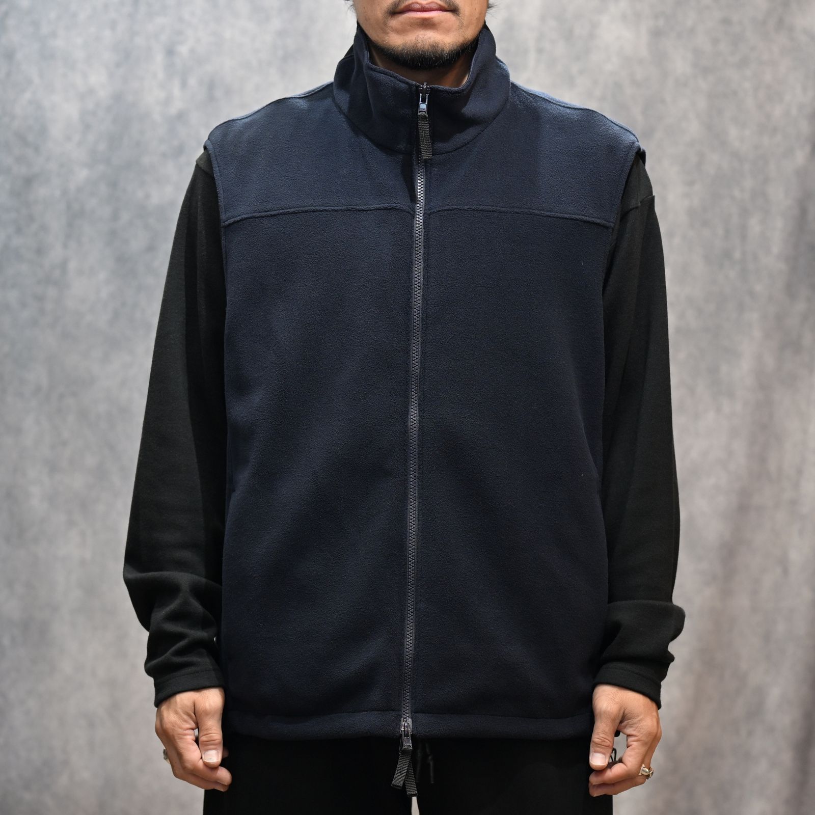 REVERSIBLE VEST （NAVY）｜リバーシブル ベスト｜9252-VE01-003
