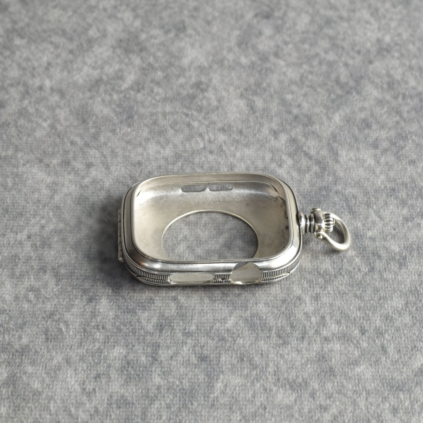 SMART WATCH CASE (SILVER) / Apple Watch 46mm対応 ケース / 懐中時計 / PC-013-1235-32
