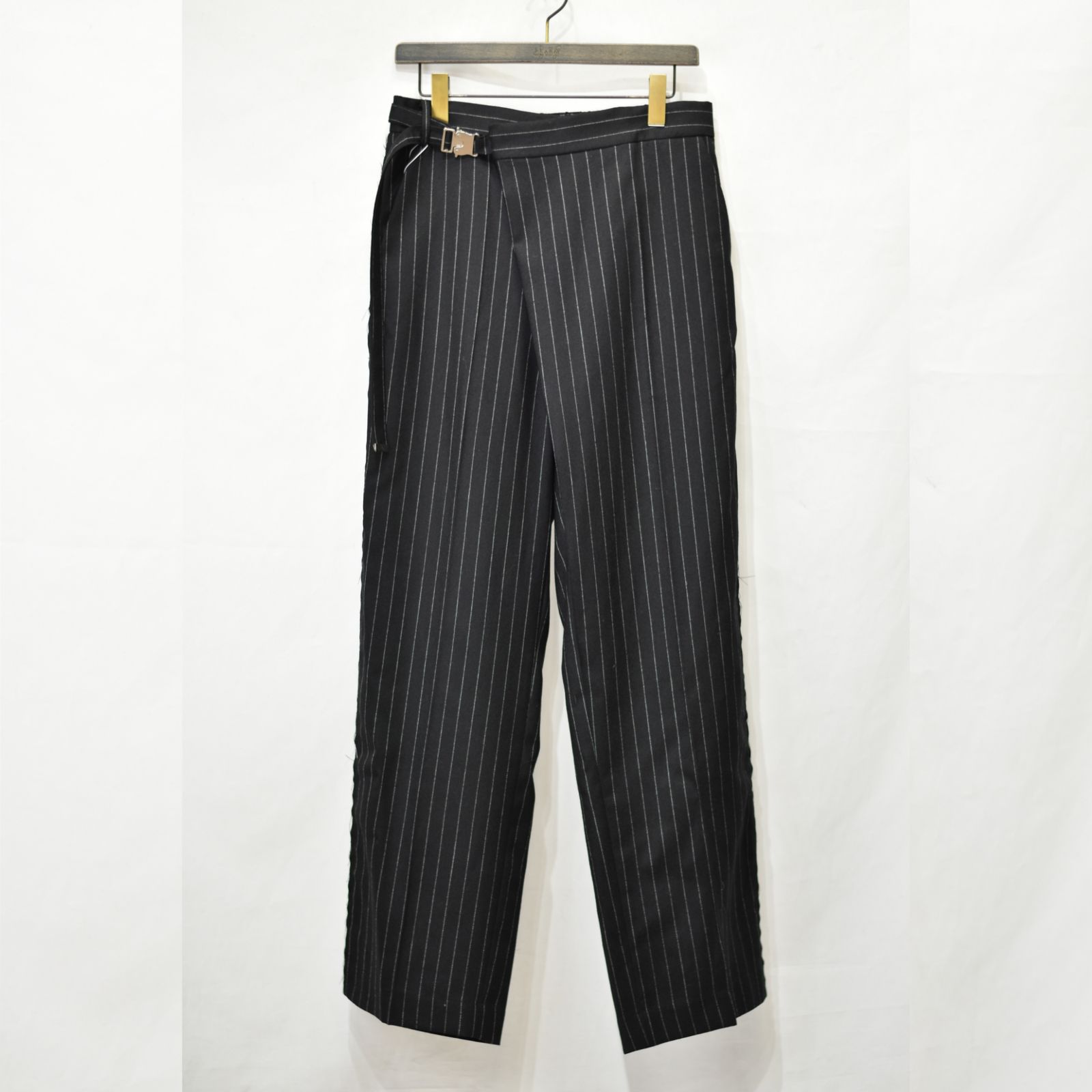 ラップドトラウザー / LB23AW-PT04-GST (BLACK STRIPE)