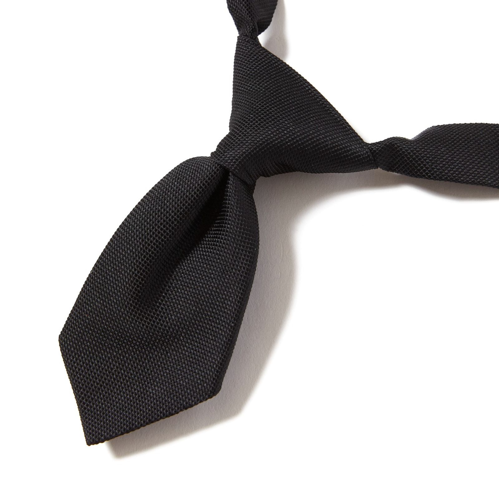 KNOT TIE （BLACK） /  フック式 ネクタイ （ブラック）