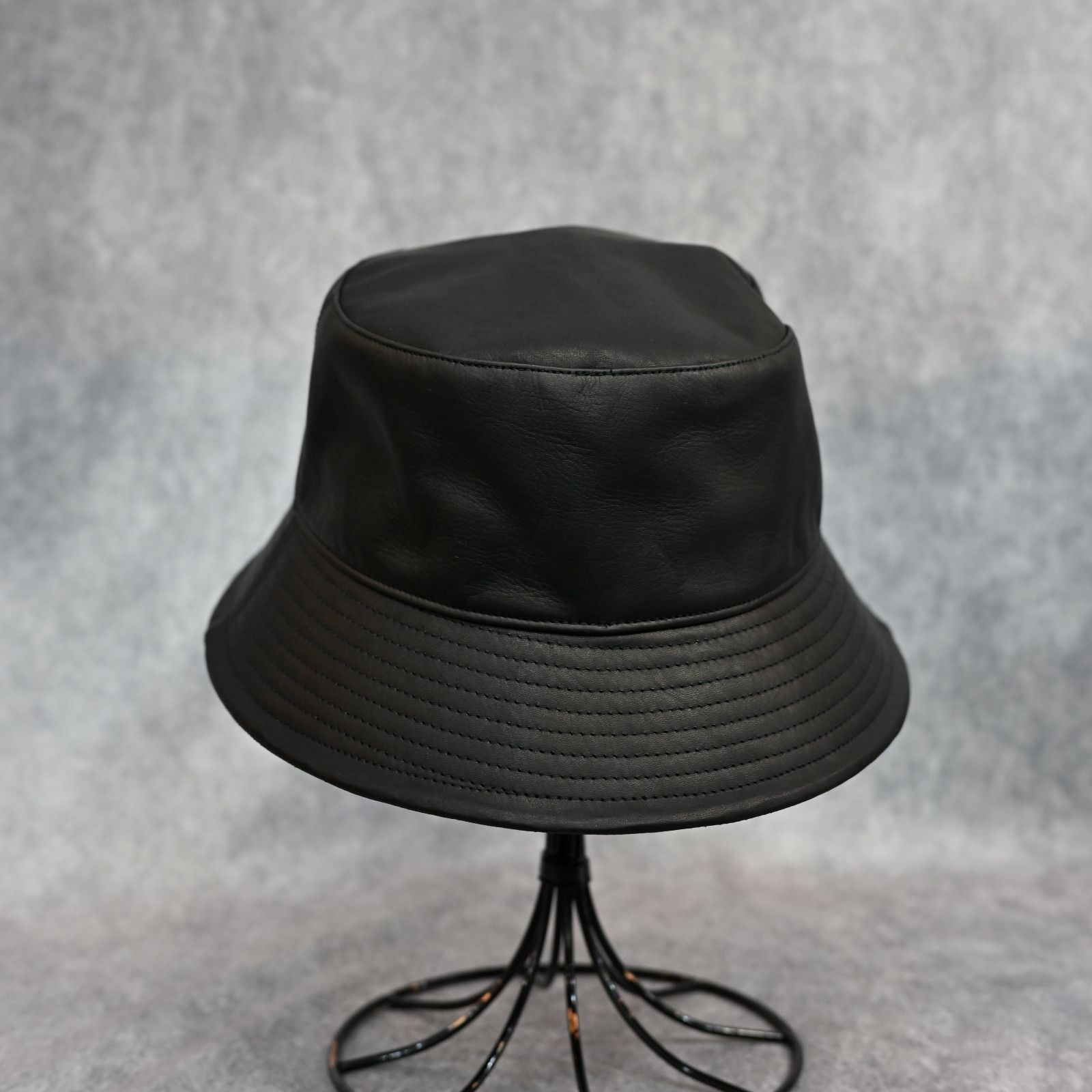 Furniture Leather バケットハット （BLACK / ブラック） 858-02