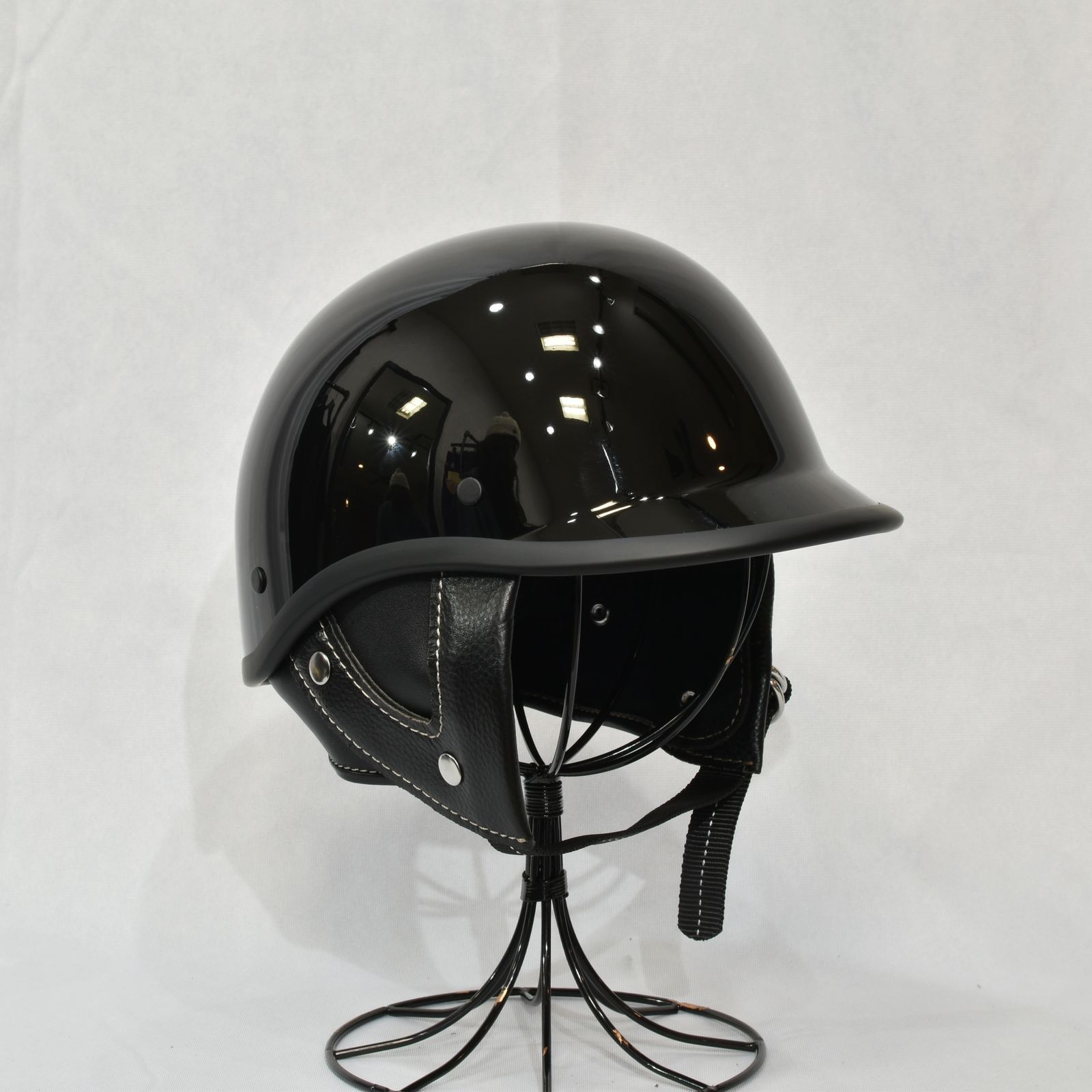 NoBudz - 予約商品 | BURST VG HELMET (MATTE BLACK) | バースト ヴィンテージジョッキー ヘルメット |  納期:3ヶ月程度 | chord online store