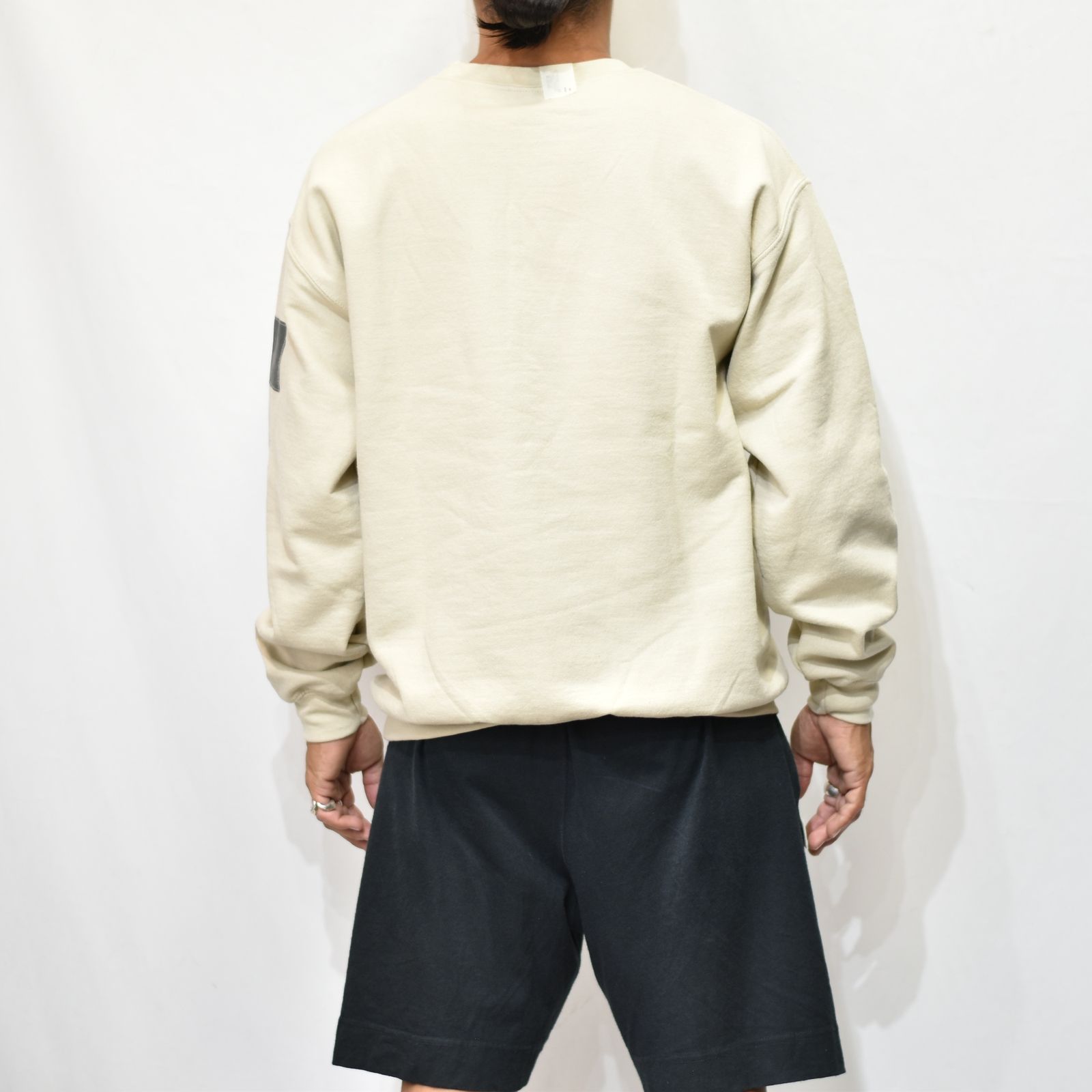 CREWNECK SWEARTSHIRT （BEIGE）裏毛トレーナー