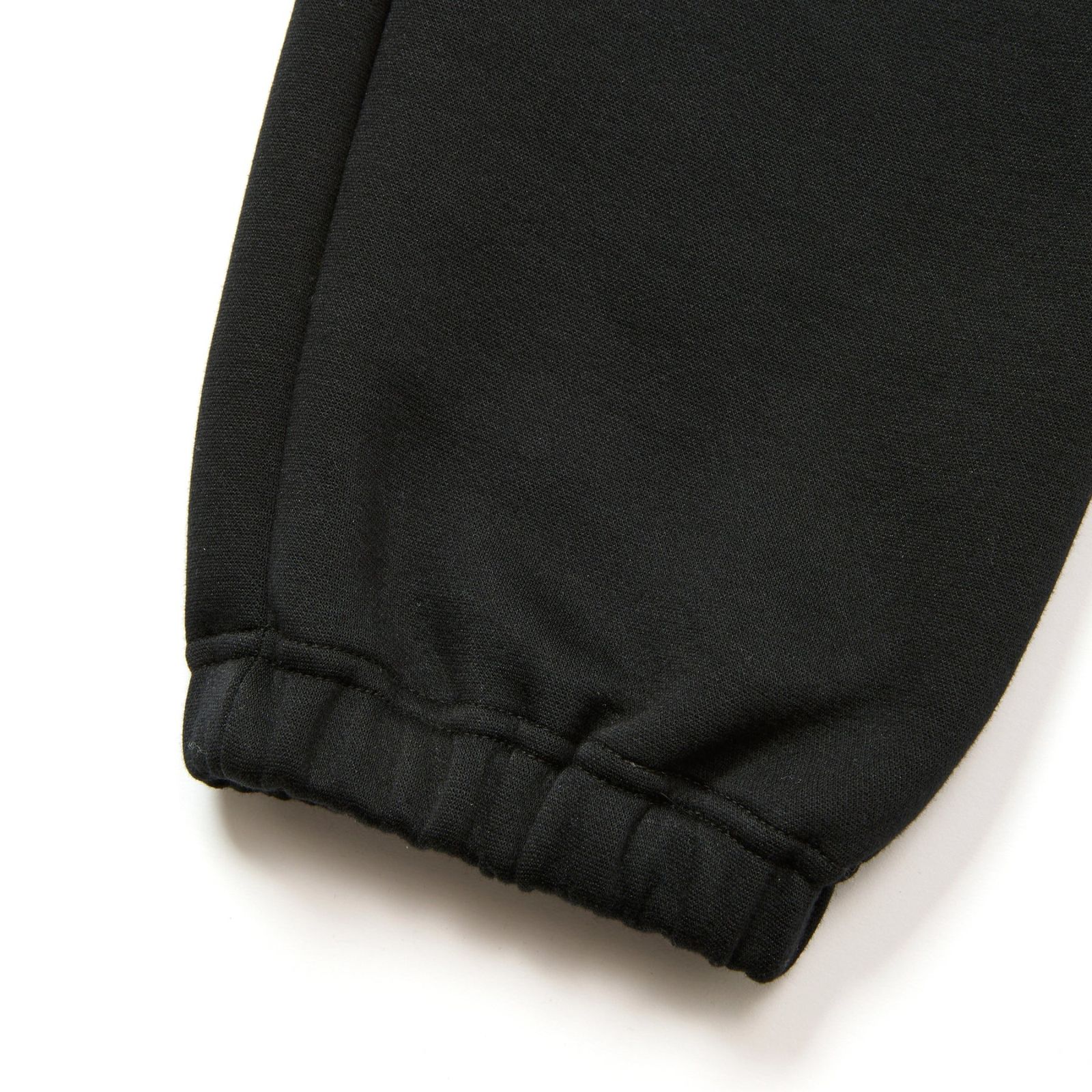 HIGH GAUGE DOUBLE KNIT SWEAT RELAX PANTS (BLACK)｜ダンボールニットスウェットパンツ｜CL-25AW020